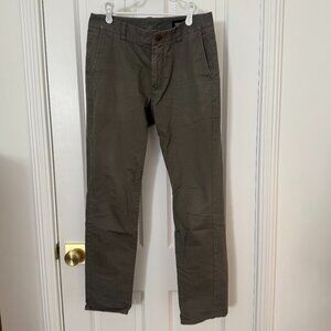 Bonobos Stretch Washed Chinos, Tailored fit, Gray Green, 29 x 30